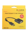 Delock Adapter Displayport 1.2 męski > DVI żeński 4K aktywne czarny - nr 15