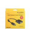 Delock Adapter Displayport 1.2 męski > DVI żeński 4K aktywne czarny - nr 19