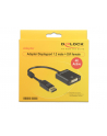 Delock Adapter Displayport 1.2 męski > DVI żeński 4K aktywne czarny - nr 29