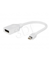 Gembird adapter Displayport mini(M) -> Displayport(F), biały, na kablu 10cm - nr 3