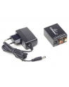 EnerGenie (by Gembird) Gembird adapter/konwerter AUDIO Toslink - > Analog RCA - nr 40
