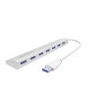 RaidSonic Icy Box 7x Port USB 3.0 Hub, Srebny - nr 14