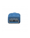 Techly Kabel USB 3.0 SuperSpeed, A męski na micro-B męski, 1 m, niebieski - nr 13