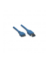 Techly Kabel USB 3.0 SuperSpeed, A męski na micro-B męski, 1 m, niebieski - nr 14