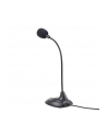 Gembird mikrofon na podstawce MIC-205 elastyczny pałąk, czarny - nr 32