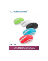 ESPERANZA EM126WG Bezprzewodowa Mysz Optyczna USB|NANO Odbiornik 2,4 GHz|URANUS - nr 2