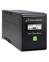 Power Walker UPS Line-Interactive 600VA 2x SCHUKO, PURE SINE, RJ11/RJ45,USB,LCD - nr 11