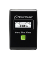 Power Walker UPS Line-Interactive 600VA 2x SCHUKO, PURE SINE, RJ11/RJ45,USB,LCD - nr 17