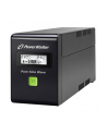 Power Walker UPS Line-Interactive 600VA 2x SCHUKO, PURE SINE, RJ11/RJ45,USB,LCD - nr 20