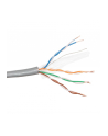 Netrack kabel instalacyjny skrętka, kat. 5e FTP, drut, CCA, 305m szary - nr 2