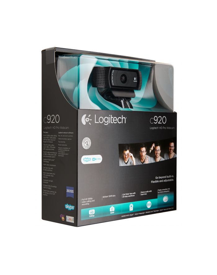 Kamera internetowa Logitech HD Pro Webcam C920-USB-EMEA główny