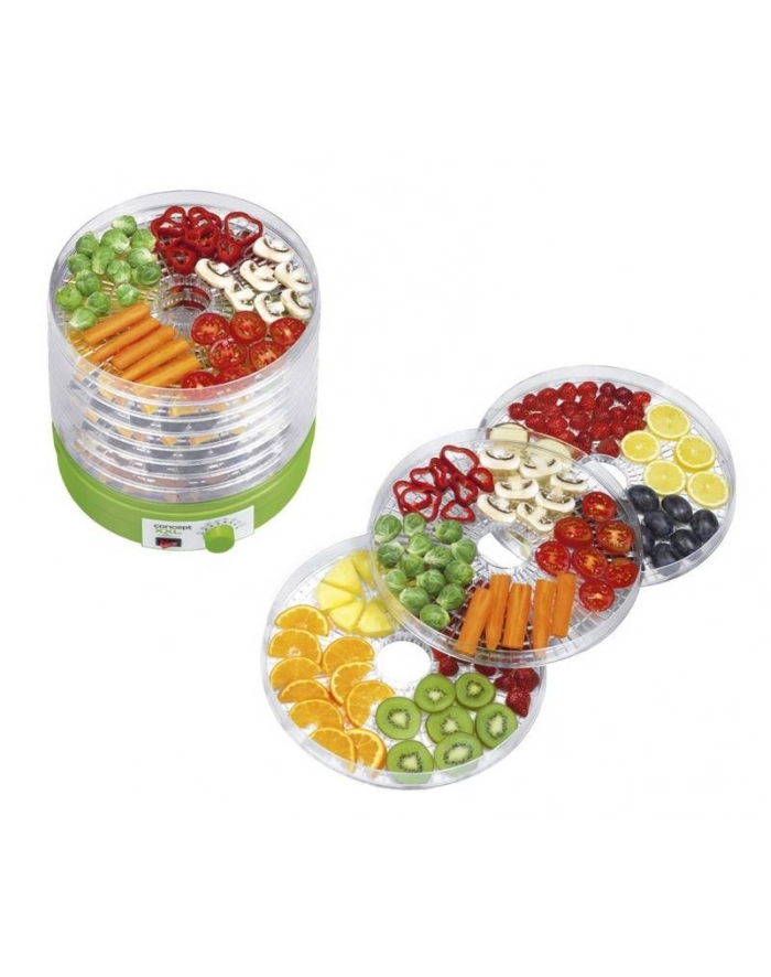 Suszarka do grzybów  warzyw i owoców Concept XXL SO-1025 (245W Zielony) główny