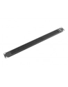 Power Walker Lanberg panel szczotkowy 1U do szaf 19'' czarny - nr 11