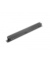 Power Walker Lanberg organizer kabli 1U z zaślepką do szaf 19'' czarny - nr 11