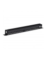 Power Walker Lanberg organizer kabli 1U z zaślepką do szaf 19'' czarny - nr 6