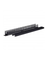 Power Walker Lanberg organizer kabli 1U z zaślepką do szaf 19'' czarny - nr 8