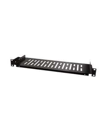 LOGILINK- 19 '' Półka, przedni wspornik, na śrubę mocującą d = 150 mm, czarna