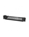 LOGILINK- 19 '' Półka, przedni wspornik, na śrubę mocującą d = 250 mm, czarna - nr 5