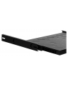 Power Walker Lanberg wysuwana półka do szaf 19'' 600mm, 1U/465x350mm (udźwig do 18kg) czara - nr 10