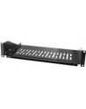 LOGILINK- 19 '' Półka, przedni wspornik, na śrubę mocującą d = 250 mm, czarna - nr 11