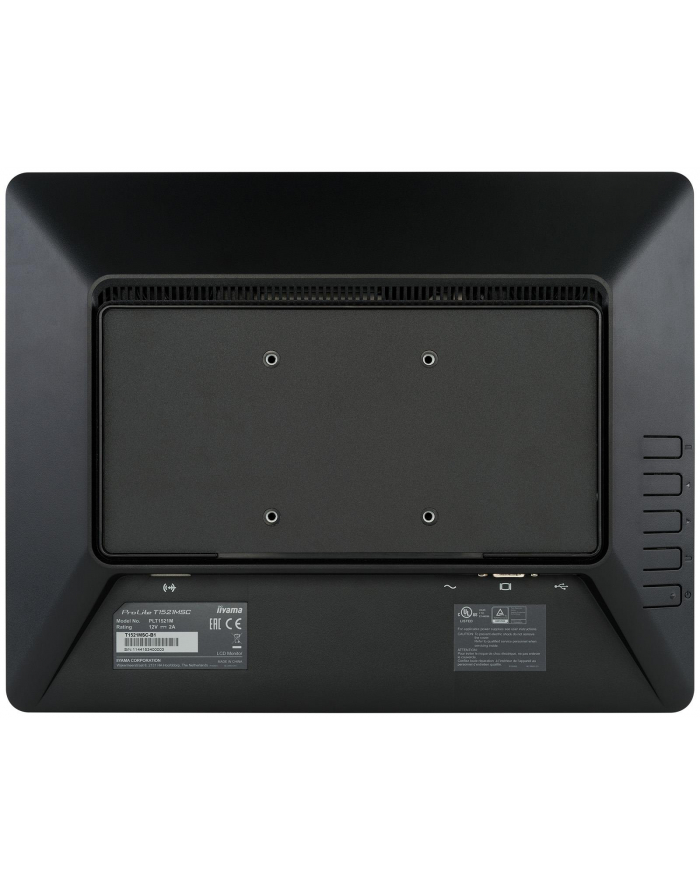 Monitor 15'' IIyama PL T1521MSC-B1 TOUCH, 8ms, USB, Speaker główny