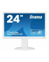 Monitor IIyama 24'' PL B2480HS-W2, 2ms,VGA,DVI,HDMI,pivot, kolor biały. - nr 10