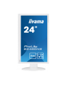 Monitor IIyama 24'' PL B2480HS-W2, 2ms,VGA,DVI,HDMI,pivot, kolor biały. - nr 32