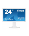 Monitor IIyama 24'' PL B2480HS-W2, 2ms,VGA,DVI,HDMI,pivot, kolor biały. - nr 36