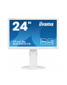 Monitor IIyama 24'' PL B2480HS-W2, 2ms,VGA,DVI,HDMI,pivot, kolor biały. - nr 37