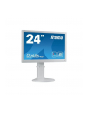 Monitor IIyama 24'' PL B2480HS-W2, 2ms,VGA,DVI,HDMI,pivot, kolor biały. - nr 3
