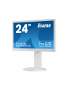 Monitor IIyama 24'' PL B2480HS-W2, 2ms,VGA,DVI,HDMI,pivot, kolor biały. - nr 43
