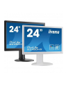 Monitor IIyama 24'' PL B2480HS-W2, 2ms,VGA,DVI,HDMI,pivot, kolor biały. - nr 60