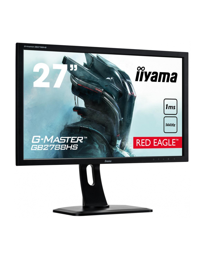 27 IIyama G-MASTER GB2788HS-B1Gaming, 1ms,DVI,HDMI,DP,Sp,Hg,pv,144Hz główny