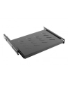 Power Walker Lanberg wysuwana półka do szaf 19'' 600mm, 1U/465x350mm (udźwig do 18kg) czara - nr 15