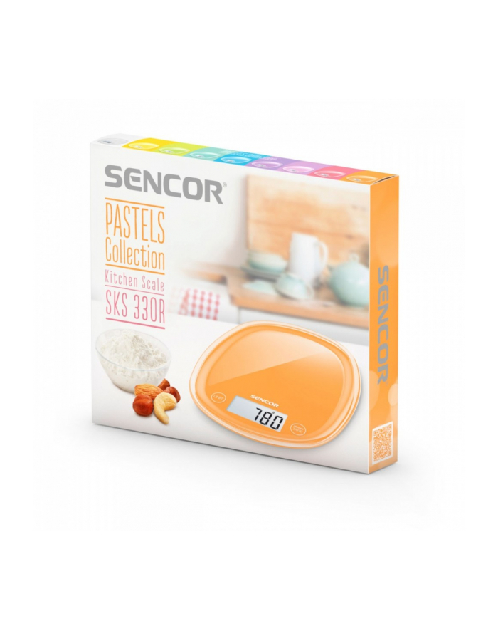 Sencor Waga kuchenna  SKS 33OR Pastelowa główny