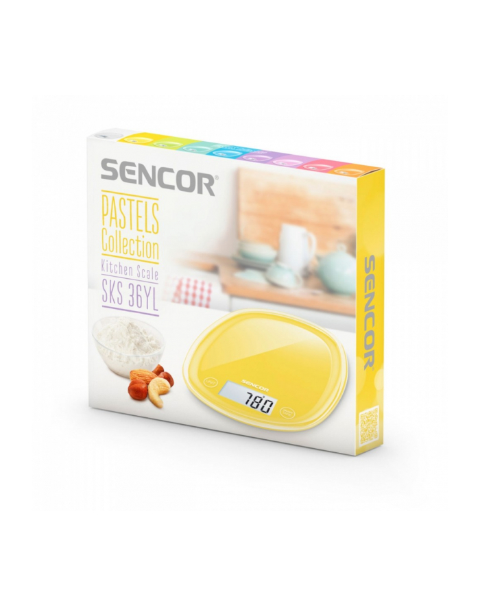 Sencor Waga kuchenna SKS 36YL Pastelowa główny