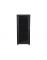 Lanberg szafa instalacyjna stojąca 19'' 27U/600x600mm czarna (drzwi szklane) - nr 4