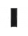 Lanberg szafa instalacyjna stojąca 19'' 37U/600x600mm czarna (drzwi szklane) - nr 14