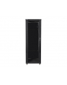 Lanberg szafa instalacyjna stojąca 19'' 37U/600x600mm czarna (drzwi szklane) - nr 19