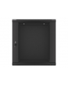 Lanberg szafa instalacyjna wisząca 19'' 12U 600x450mm czarna (drzwi szklane) - nr 34
