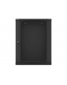 Lanberg szafa instalacyjna wisząca 19'' 15U 600x450mm czarna (drzwi szklane) - nr 40