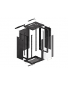 Lanberg szafa instalacyjna wisząca 19'' 18U 600x450mm czarna (drzwi szklane) - nr 28