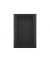 Lanberg szafa instalacyjna wisząca 19'' 18U 600x450mm czarna (drzwi szklane) - nr 37