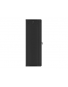 Lanberg szafa instalacyjna wisząca 19'' 27U 600x450mm czarna (drzwi szklane) - nr 50