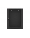 Lanberg szafa instalacyjna wisząca 19'' 15U 600x600mm czarna (drzwi szklane) - nr 26