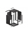 Lanberg szafa instalacyjna wisząca 19'' 18U 600x600mm czarna (drzwi szklane) - nr 25