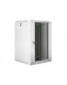 Lanberg szafa instalacyjna wisząca 19'' 18U 600x600mm szara (drzwi szklane) - nr 51