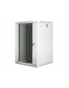 Lanberg szafa instalacyjna wisząca 19'' 18U 600x600mm szara (drzwi szklane) - nr 52
