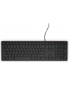 Keyboard : US-Euro (Qwerty) Dell KB216 Quietkey USB, black - nr 1