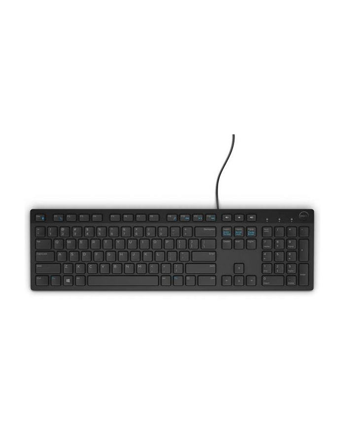 Keyboard : US-Euro (Qwerty) Dell KB216 Quietkey USB, black główny